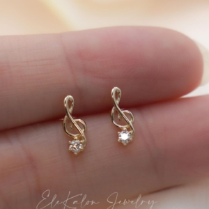 Music Note Studs
